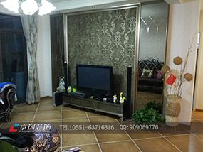 濱湖假日地中海復(fù)古裝修風(fēng)格實景案例-卓創(chuàng)家裝案例