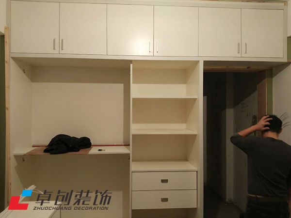 合肥瀚海星座二手房小公寓裝修設(shè)計案例-卓創(chuàng)家裝案例