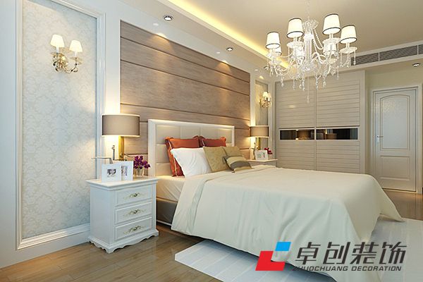 方夢(mèng)華苑簡(jiǎn)歐風(fēng)格裝修案例