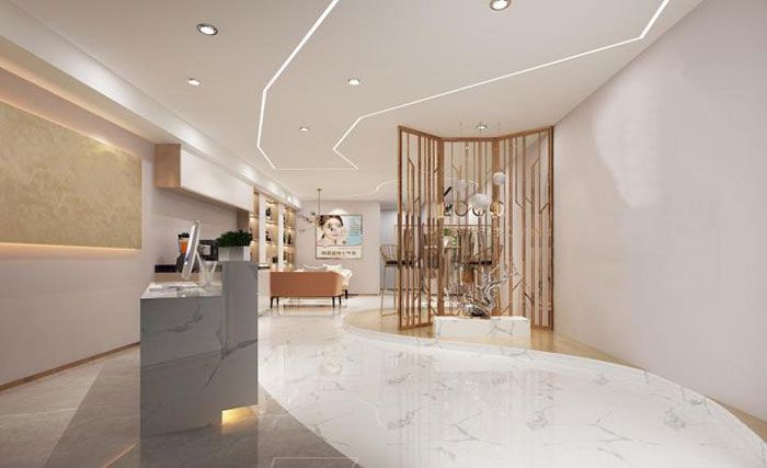 合肥美容店裝修，美發(fā)店設(shè)計，工裝裝修設(shè)計施工